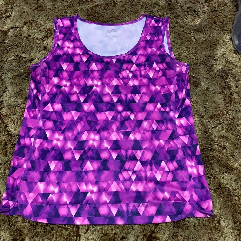 Women’s size medium made for life purple tank top